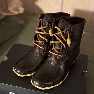 SOLD Classic Sperry Top-Slider Saltwater Duck Boot